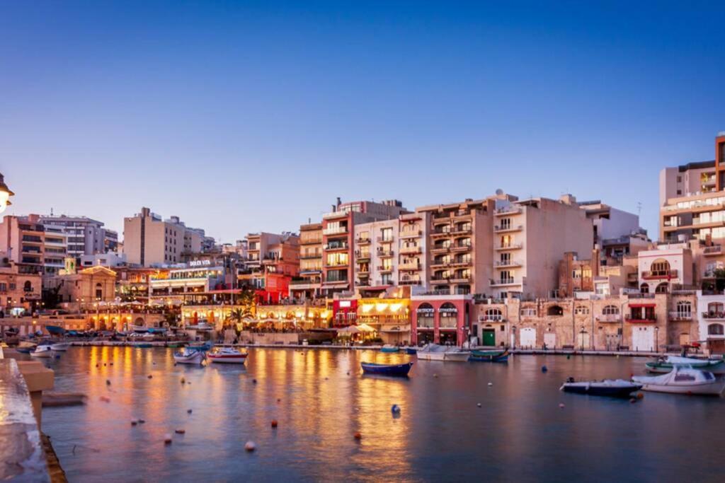 Apartment 2 Bed In Heart Of St Julians - 5min From Seafront *